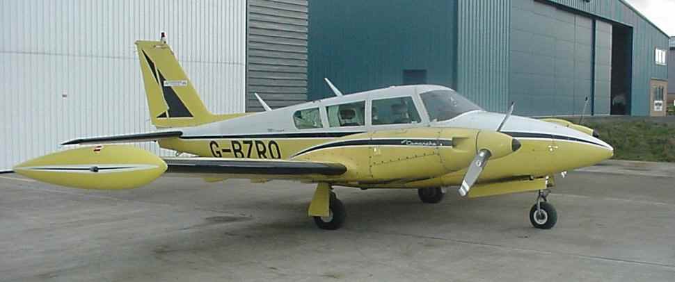 Now with the registration G-BZRO